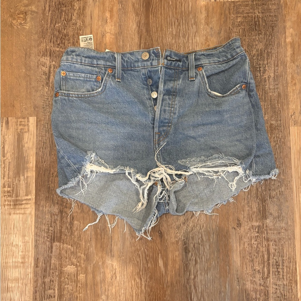 Levi's Blue Jean Shorts Casual Style